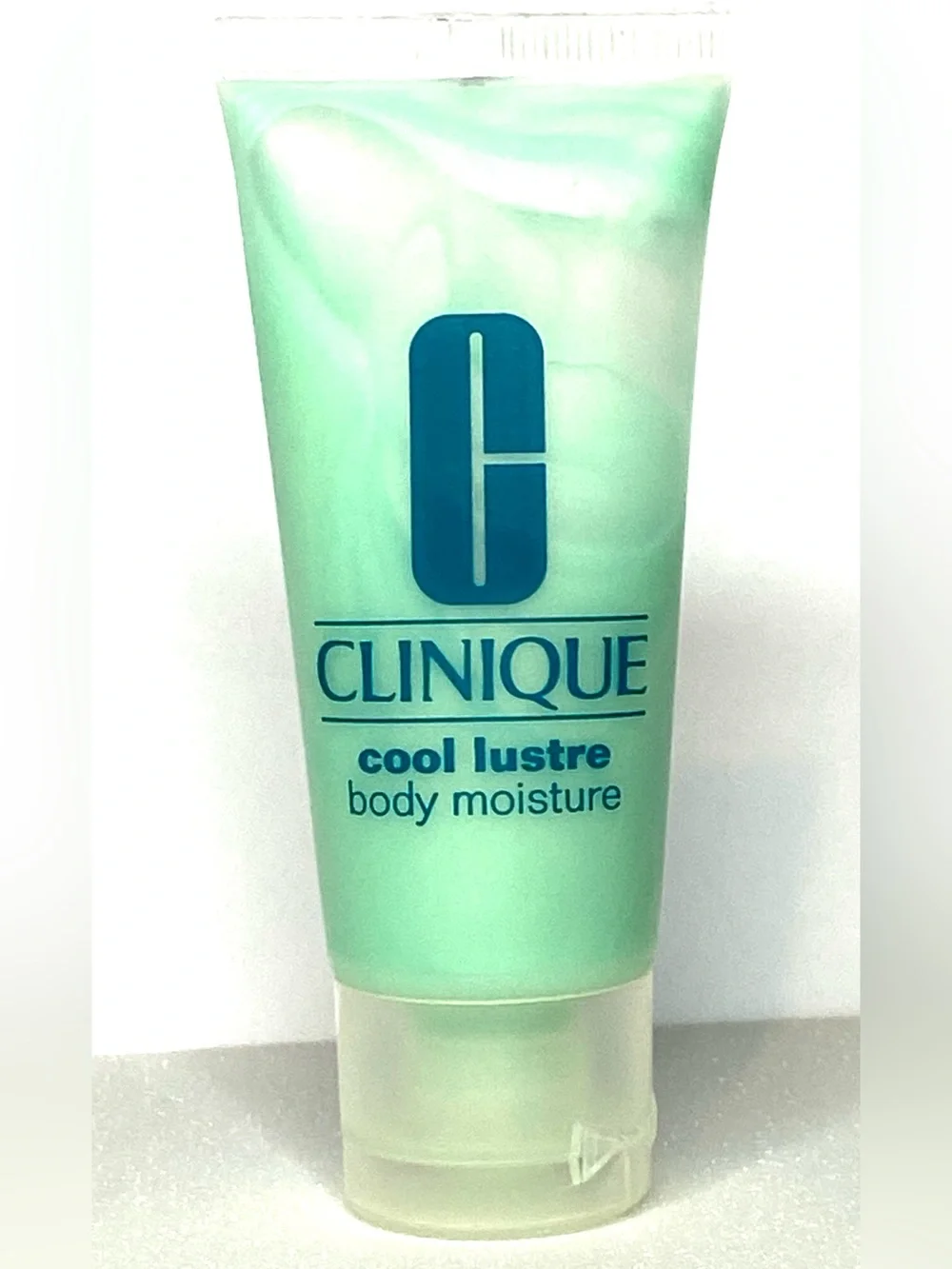 Travel size Clinique Cool Lustre Body Moisture — Mint Green Body Lotion